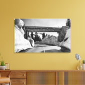 Mt. Rainier, WA Chinook Pass Summit Naches Pass Canvas Afdruk (Insitu (Woonkamer))