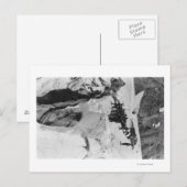 Mt. Rainier, WA Nisqually Glacier Briefkaart (Voorkant / Achterkant)