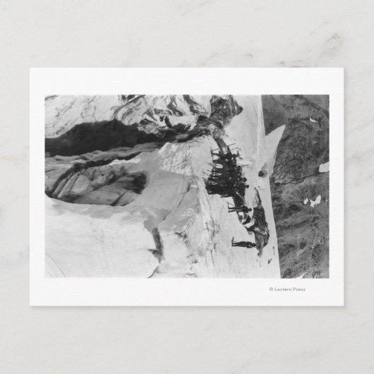 Mt. Rainier, WA Nisqually Glacier Briefkaart (Voorkant)