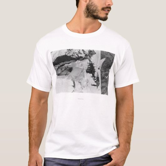 Mt. Rainier, WA Nisqually Glacier T-shirt (Voorkant)