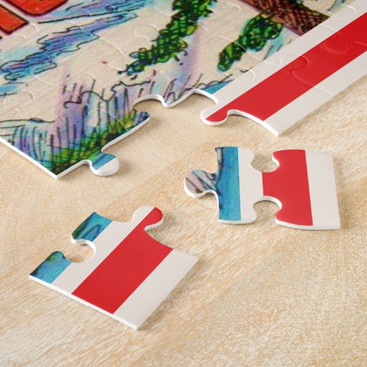 Mt Rainier Washington 11x14 Legpuzzel (Zijkant)