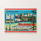 Mt Rainier Washington 11x14 Legpuzzel (Horizontaal)