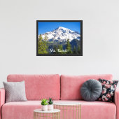 Mt. Rainier, Washington Canvas Afdruk (Insitu (Woonkamer))
