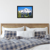 Mt. Rainier, Washington Canvas Afdruk (Insitu (Slaapkamer))