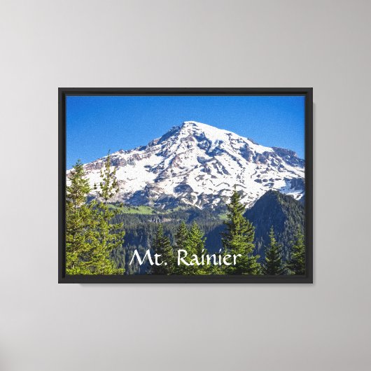Mt. Rainier, Washington Canvas Afdruk (Voorkant)