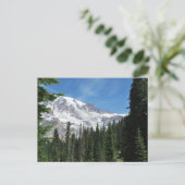 Mt Rainier Washington State van Julie L. Cleveland Briefkaart (Staand voorkant)