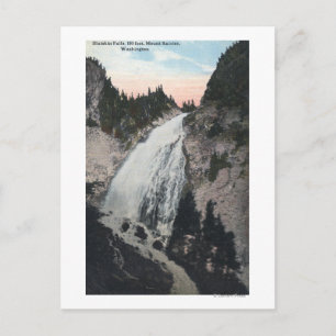 Mt. Rainier, Washington - Uitzicht van Sluiskin-He Briefkaart