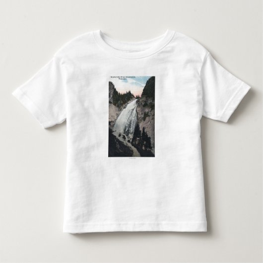 Mt. Rainier, Washington - Uitzicht van Sluiskin-He Kinder Shirts (Voorkant)
