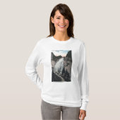 Mt. Rainier, Washington - Uitzicht van Sluiskin-He T-shirt (Voorkant volledig)