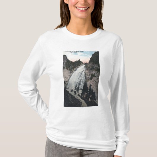 Mt. Rainier, Washington - Uitzicht van Sluiskin-He T-shirt (Voorkant)