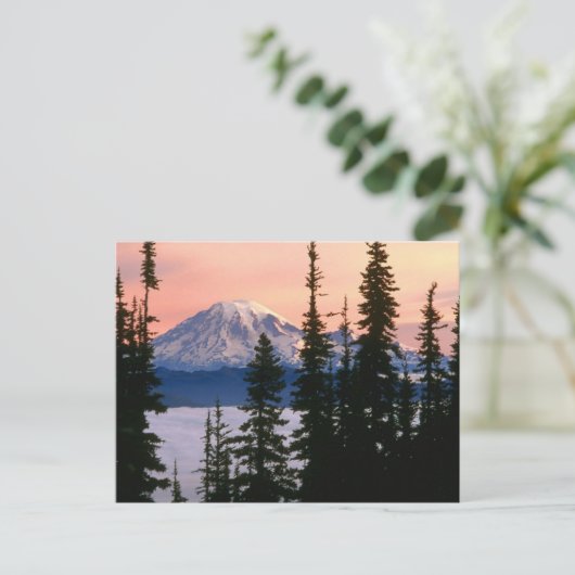 Mt. Ranier, Washington Briefkaart (Staand voorkant)