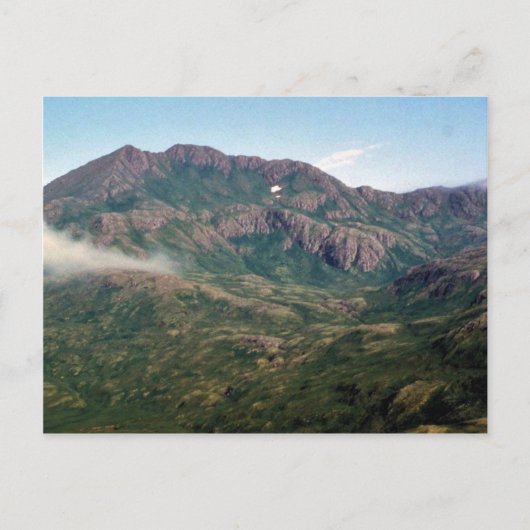 Mt. Reed Adak Island Briefkaart (Voorkant)