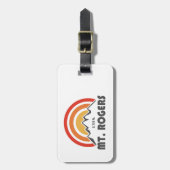 Mt. Rogers Bagagelabel (Voorkant verticaal)