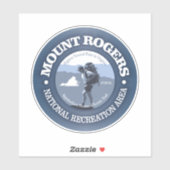 Mt Rogers NRA (BG) Sticker (Vel)