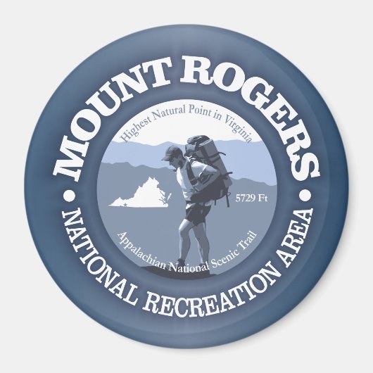 Mt Rogers NRA Magneet (Voorkant)