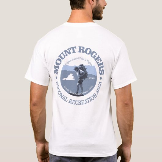 Mt Rogers NRA T-shirt (Achterkant)