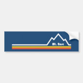 Mt. Roos Resort Bumpersticker (Voorkant)