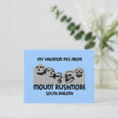 Mt. Rushmoore Briefkaart (Staand voorkant)