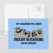 Mt. Rushmoore Briefkaart (Voorkant / Achterkant)