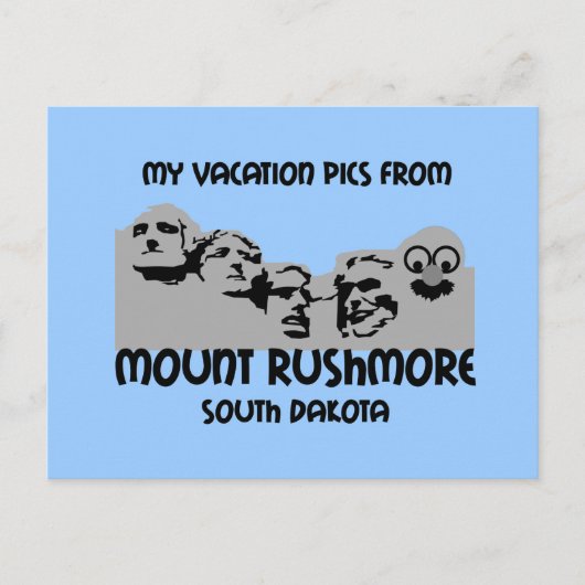 Mt. Rushmoore Briefkaart (Voorkant)