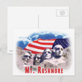 Mt. Rushmore Briefkaart (Voorkant / Achterkant)
