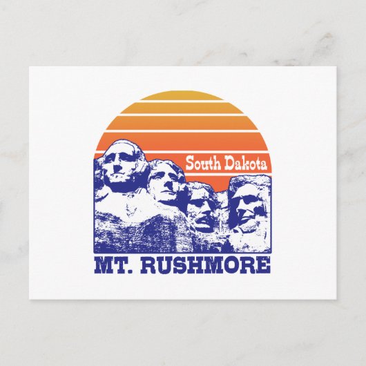 Mt. Rushmore Briefkaart (Voorkant)
