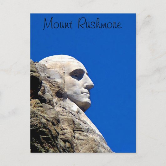 Mt Rushmore briefkaart (Voorkant)