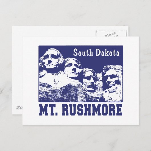 Mt. Rushmore Briefkaart (Voorkant / Achterkant)