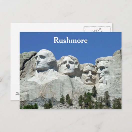 Mt. Rushmore Briefkaart (Voorkant / Achterkant)
