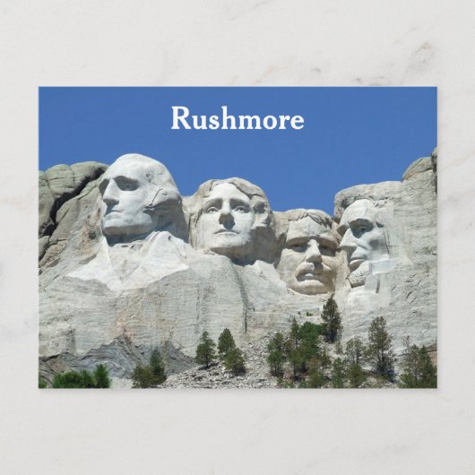 Mt. Rushmore Briefkaart (Voorkant)