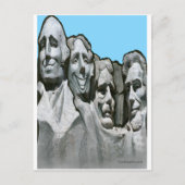Mt Rushmore Briefkaart (Voorkant)