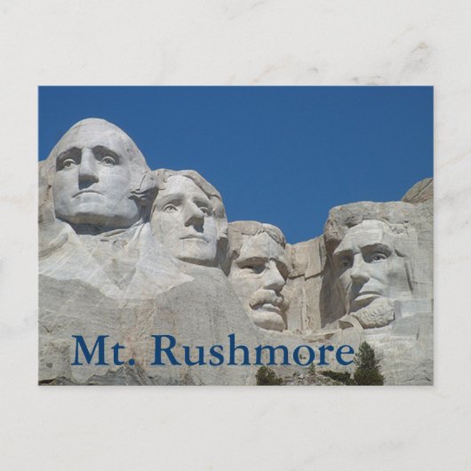 Mt. Rushmore Briefkaart (Voorkant)