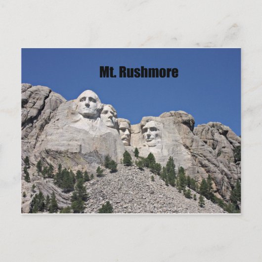 Mt. Rushmore Briefkaart (Voorkant)