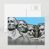 Mt Rushmore Briefkaart (Voorkant / Achterkant)