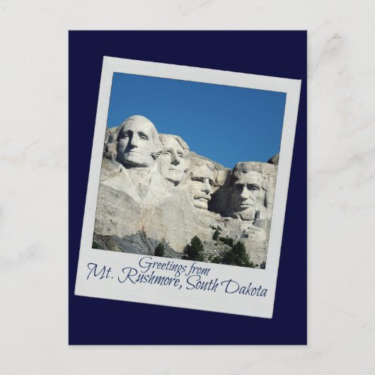 Mt. Rushmore Briefkaart (Voorkant)