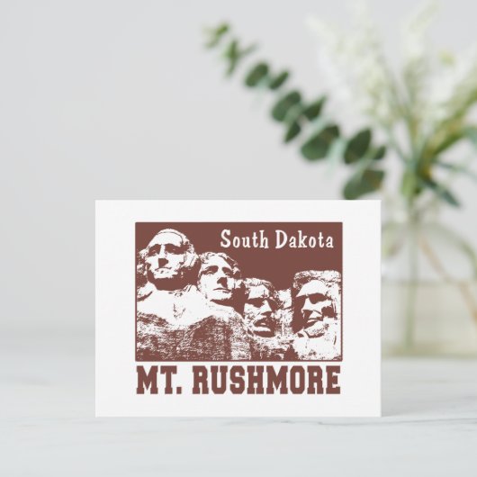 Mt. Rushmore Briefkaart (Staand voorkant)