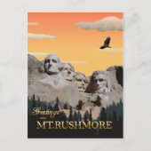Mt. Rushmore, Briefkaart South Dakota (Voorkant)