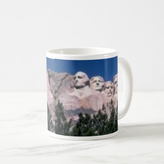 Mt. Rushmore Coffee Mok (Voorkant rechts)