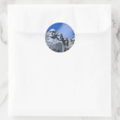 Mt. Rushmore Landmark Ronde Sticker (Tas)