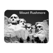 Mt Rushmore Magneet in BW (Horizontaal)