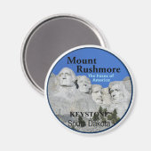 Mt. Rushmore Magnet (Voorkant / Achterkant)