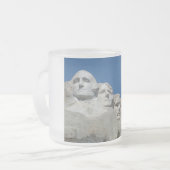 Mt. Rushmore Matglas Koffiemok (Voorkant links)