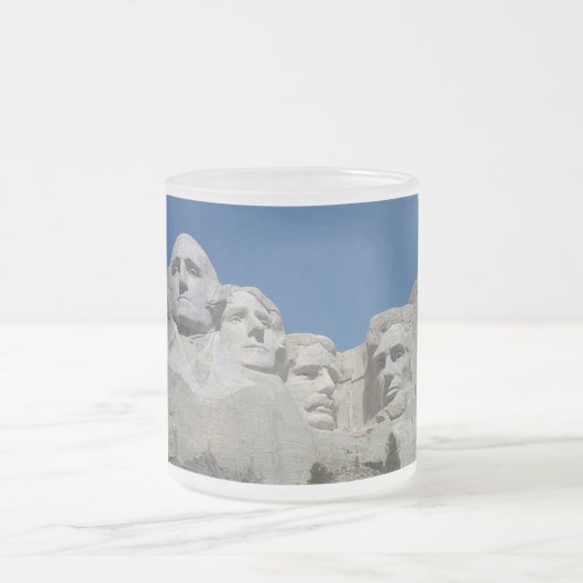 Mt. Rushmore Matglas Koffiemok (Center)