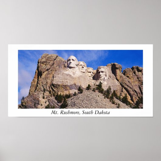 mt. rushmore, Mt. Rushmore, South Dakota Poster (Voorkant)