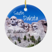 Mt. Rushmore National Park kerstsieraad Keramisch Ornament (Achterkant)