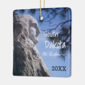 Mt. Rushmore National Park kerstsieraad Keramisch Ornament (Links)