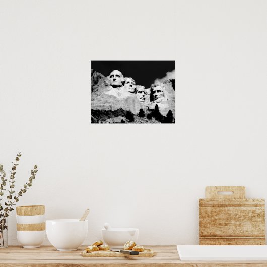 Mt. Rushmore Poster (Keuken)