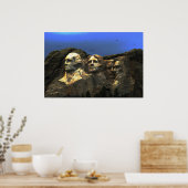 mt rushmore poster (Keuken)