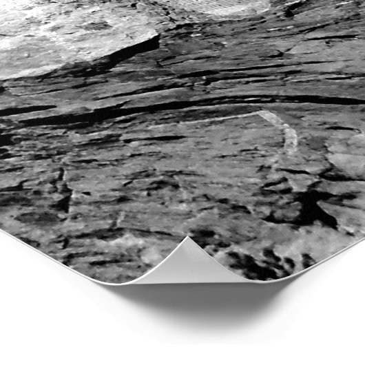 MT Rushmore Poster/BW Poster (Hoek)