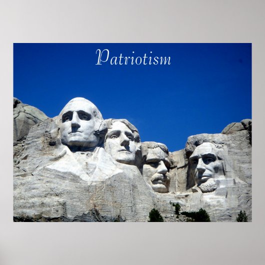 MT Rushmore Poster/Motivatie Poster (Voorkant)